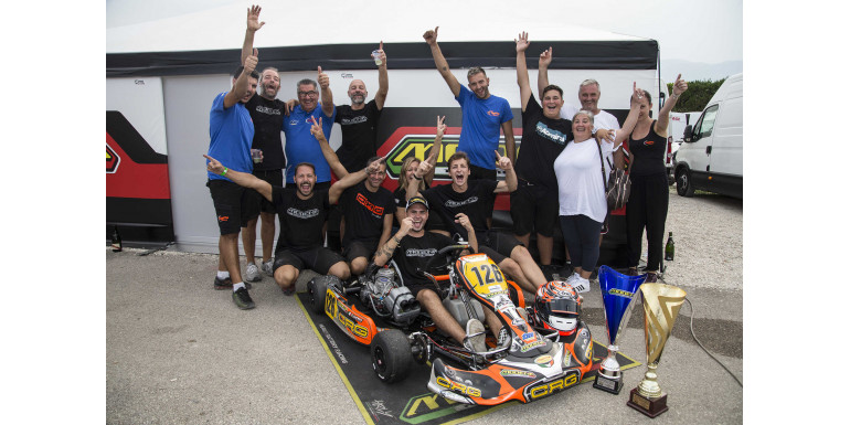 SIMONE CUNATI E MODENA KART CAMPIONI ITALIANI IN KZ2 