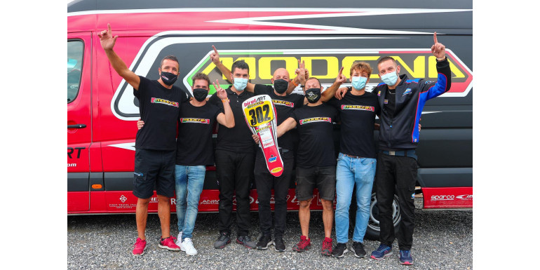 Modena Kart is Vice Champion of Europe!