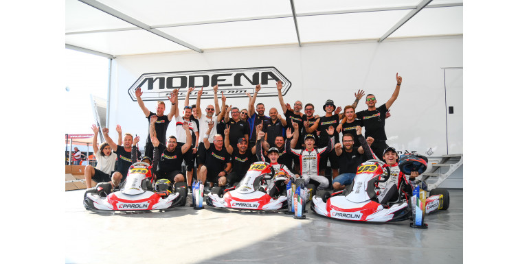 Modena Kart protagonist at La Conca in the Italian ACI Karting Championship