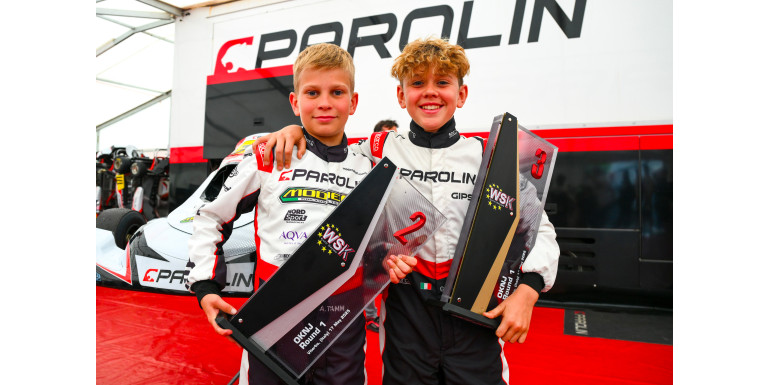 SPECTACULAR DOUBLE PODIUM FOR MODENA KART IN THE WSK EURO SERIES