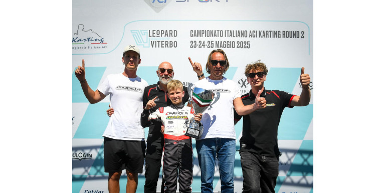 GREAT SUCCESS FOR MODENA KART IN OKNJ AT THE ITALIAN ACI KARTING CHAMPIONSHIP