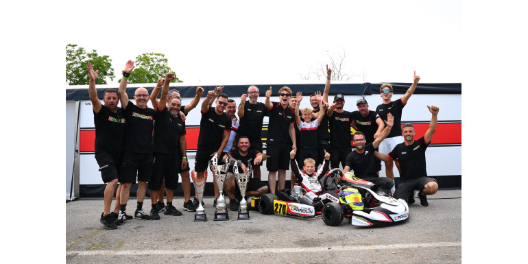 WHAT A SHOW AT SARNO WITH MODENA KART DRIVERS!