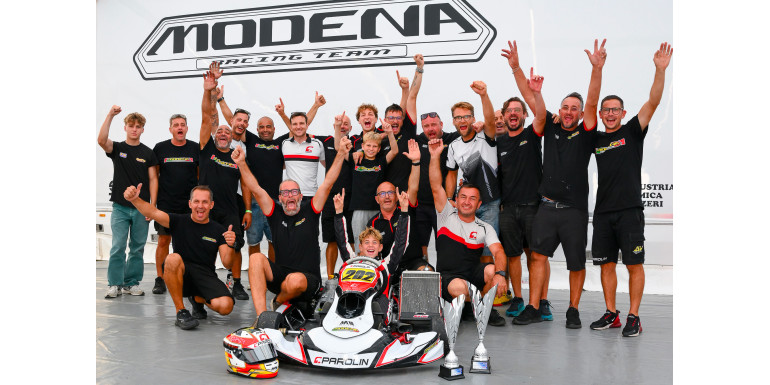 MODENA KART WINS THE ITALIAN ACI KARTING CHAMPIONSHIP WITH GIOELE GIRARDELLO