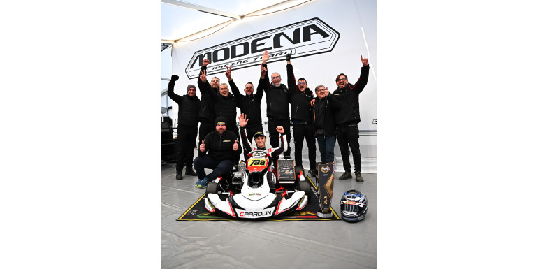 Modena Kart concludes an exceptional year with two more podium finishes in WSK