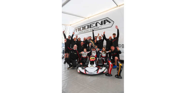 Vittoria a Franciacorta e doppio podio nella serie WSK