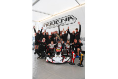 Vittoria a Franciacorta e doppio podio nella serie WSK